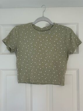 Hollister Floral Cotton Baby Tee